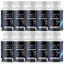 Thrust Maxx Daily Wellness Tablets for Energy & Endurance, 10 Bottles
