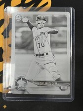 2018 Bowman Black Printing Plate 1/1 Miguelangel Sierra #BP53