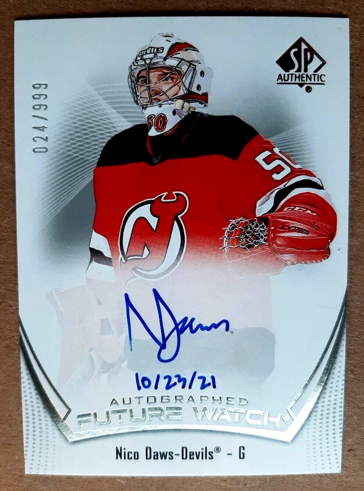 JEFF SKINNER FUTURE WATCH 2010-11 SP AUTHENTIC 586/999 ROOKIE AUTOGRAPH SP #295 - Image 4 of 4