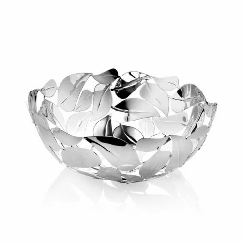 Piatti e ciotole decorative in argento placcato argento per la decorazione della casa