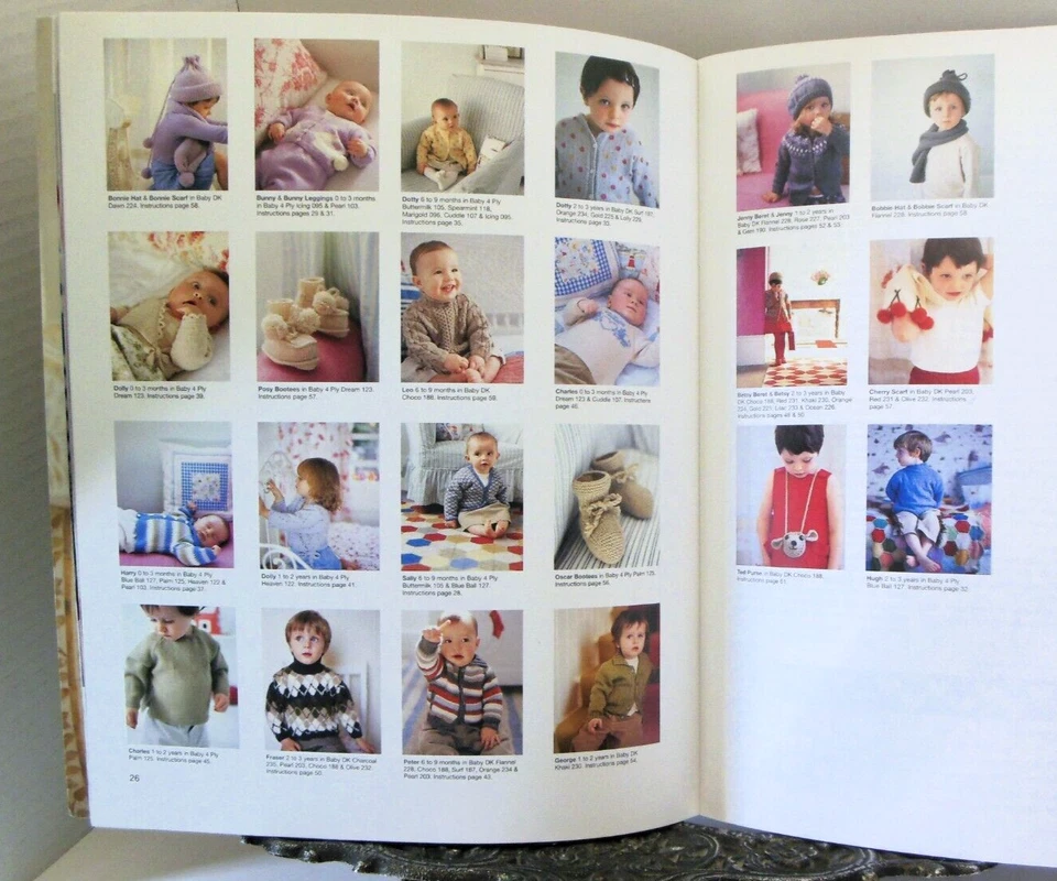 JB29 Jaeger Handknits Babies Children Knitting Patterns Using Baby DK and 4 Ply - Image 2 of 4