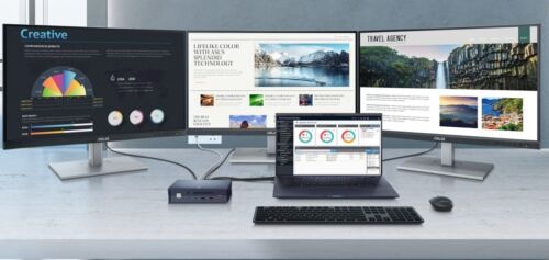 ASUS SimPro Dock 2 Docking Station, USB-C, Thunderbolt, 4 Displays, Gigabit LAN - Picture 10 of 11