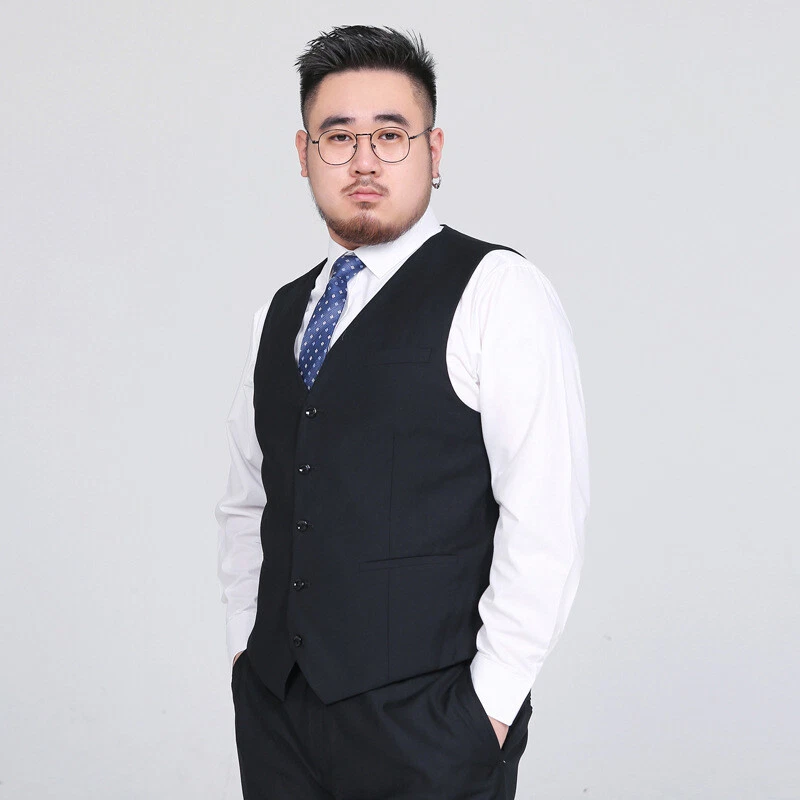 Mens big and shop tall suit vest