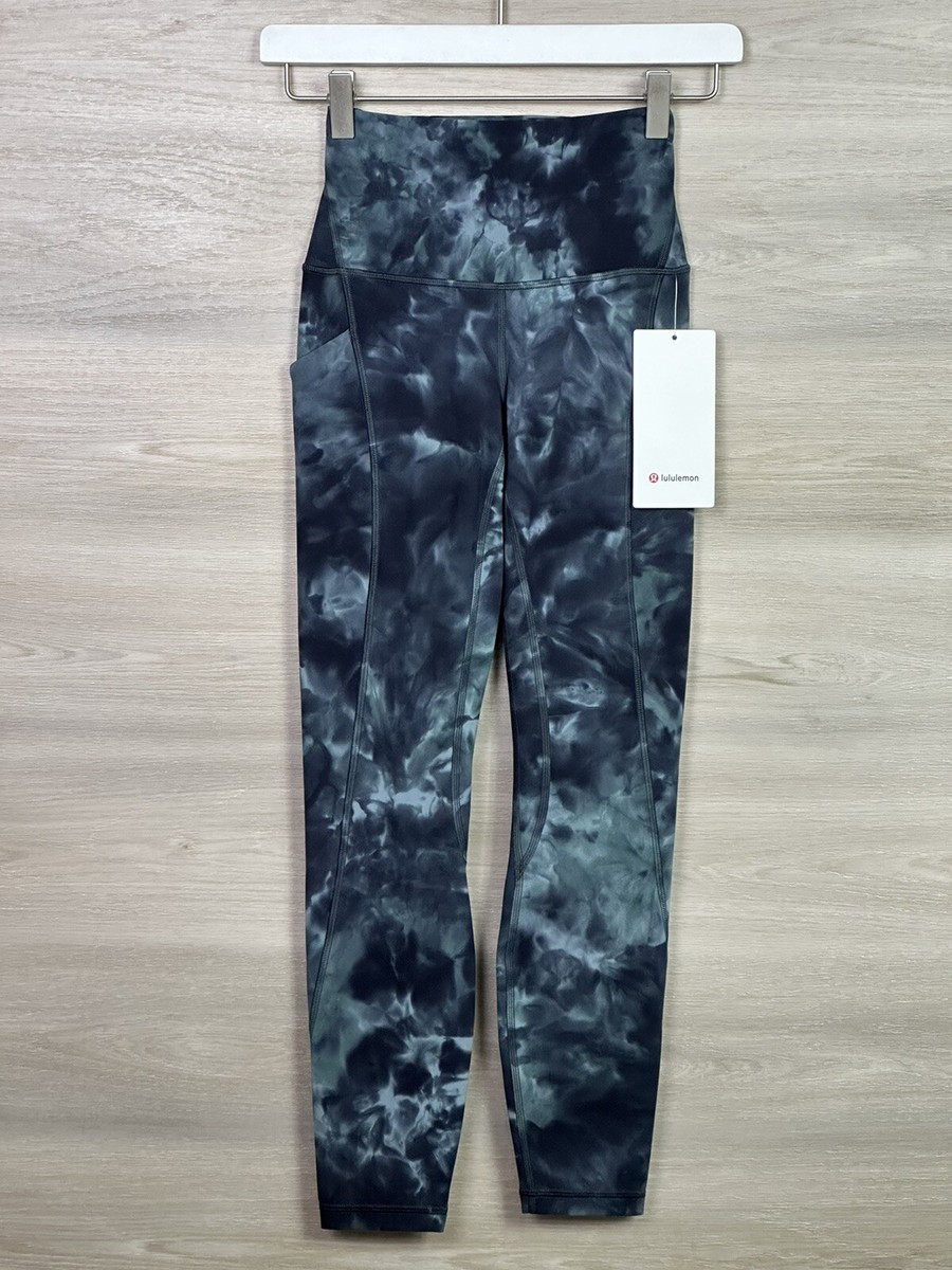 Lululemon Align High Rise Pant 25” Pockets Nulu Size 2 DON7 25233