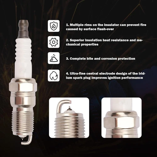 Ignition Coil+6 Spark plug+6 Wire FD498 For Ford F150 E150 Taurus Mazda Mercury - Picture 5 of 18