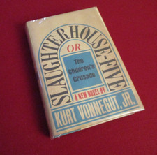 Slaughterhouse-Five by Kurt Vonnegut Jr. (1969) First Printing Hardcover Novel
