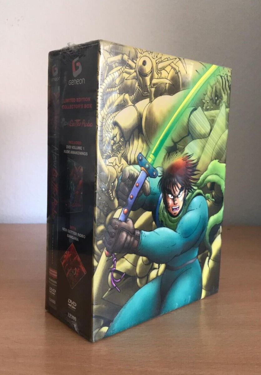 New Getter Robo - Vol 1 LE Limited Edition Art Box - BRAND NEW