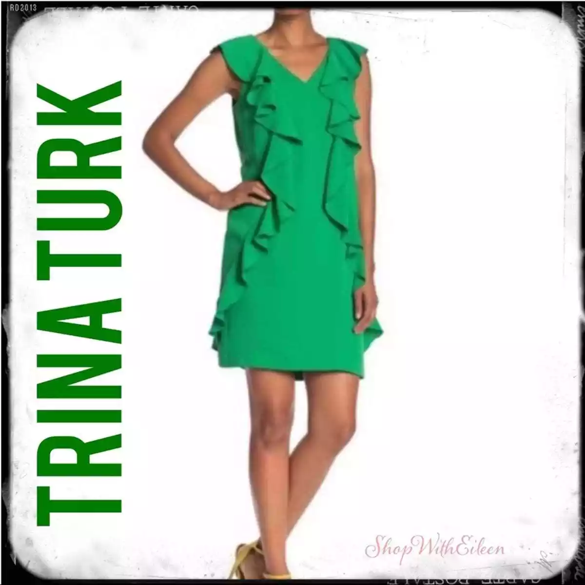 Trina turk top festive dress