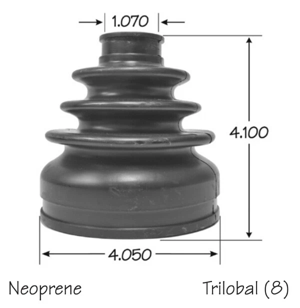 Juego de 4 kit de arranque de eje CV delantero interior exterior para Lincoln MKX 2007-2015 Foto 4 de 4