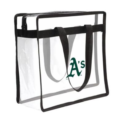 Oakland Athletics Clear Stadium Tote [NEW] A's MLB Bag Purse