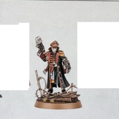 Lord Commissar from Krieg Command Squad Astra Militarum 40K