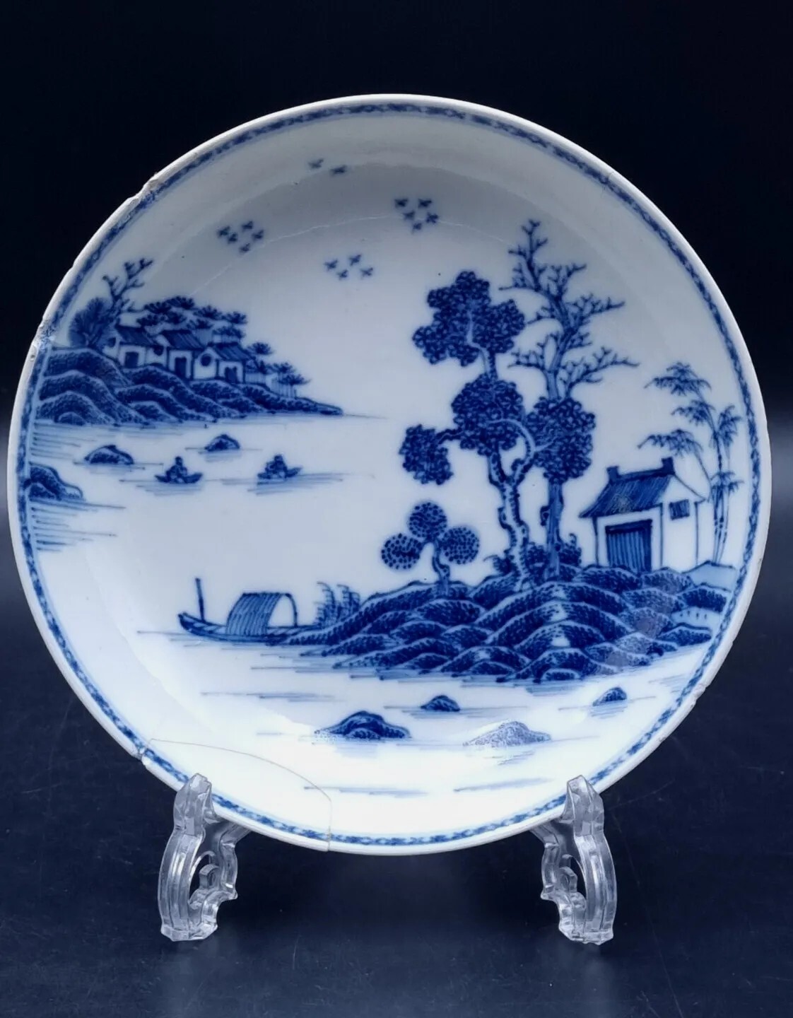 18th Century Chinese Small Shallow Dish/Saucer eBay