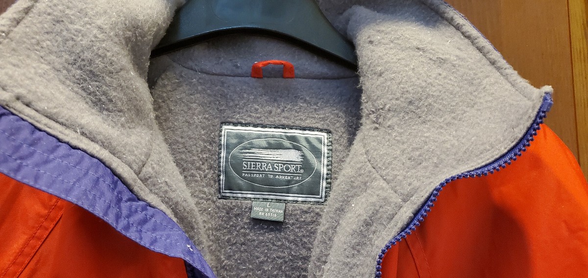 と. SIERRA SPORT JACKET Size LARGE. Passport to Adventure. | eBay