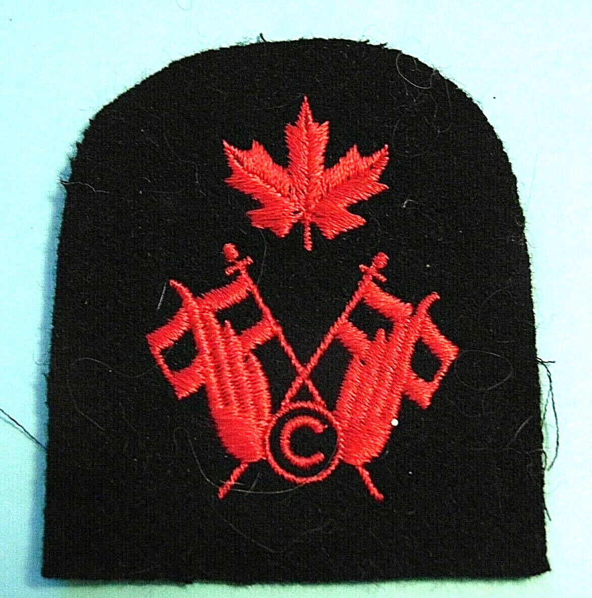 RCN Royal Canadian Navy CANADA Naval Communicator Crypto sleeve trade badge