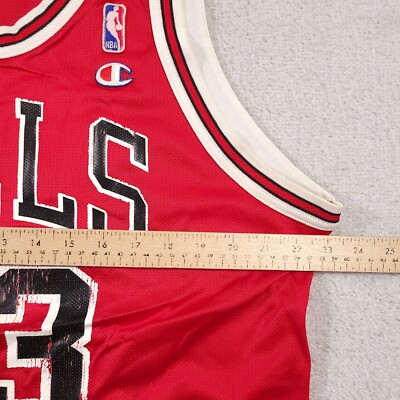 Vtg Michael Jordan #23 Jersey Mens Size 48 Chicago Bulls Champion