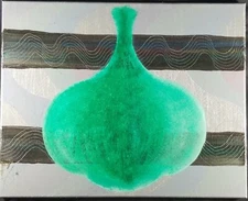 Mixed Media Abstract Painting By Artist 