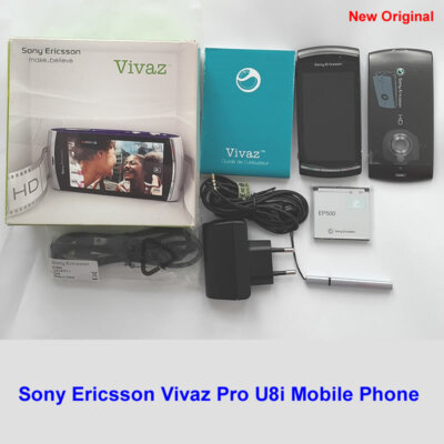 100 % Original Sony Ericsson Vivaz Pro U8i 3G WiFi 5MP Touch entsperren Handy 