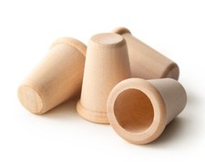 Thimble, Unfinished Hard Wooden 1-1/8" Thimbles Ready to Paint Or Decorate *