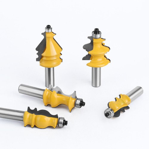 Architectural Molding 1/4 1/2 8mm Shank Router Bit Profile Edge Cutter ...