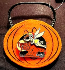 DISNEY Pin Tinker Bell Halloween Trick or Treat Bag Series WDW 2007 LE 2000
