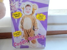 Fun World Cuddly Monkey Plush Costume 12 - 24 Months