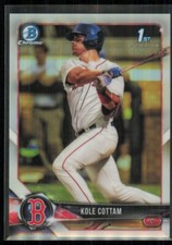 2018 Bowman Draft Chrome 1st Kole Cottam Base Refractor #BDC-69