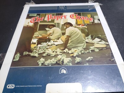 THE PAPER CHASE (1973)   CED DISC NOT LASERDISC   NEW/SEALED   RARE