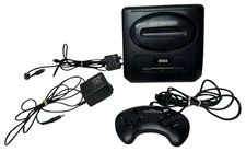 Sega Genesis System Console Model 2 MK-1631 Controller Cables