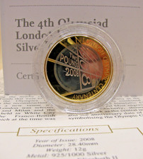 COIN 2008 UK Royal Mint Silver Proof Two Pound £2 1908 London Olympic Centenary