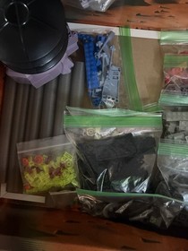 LEGO Life on Mars Aero Tube Hanger (set 7317) - 100% complete w/Box & Manual