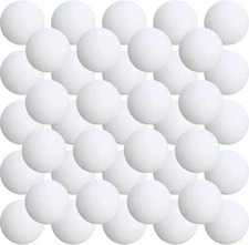 Chivao 200 Pieces Table Tennis Balls Washable Game Mini White 
