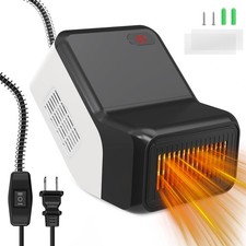 Dog House Heater With Thermostat  Safe Overheat Protection 300/600W Pet Heater