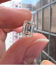 Loose 1.00 Ct Emerald Cut Lab Grown Diamond Natural D Color VVS1 Certified