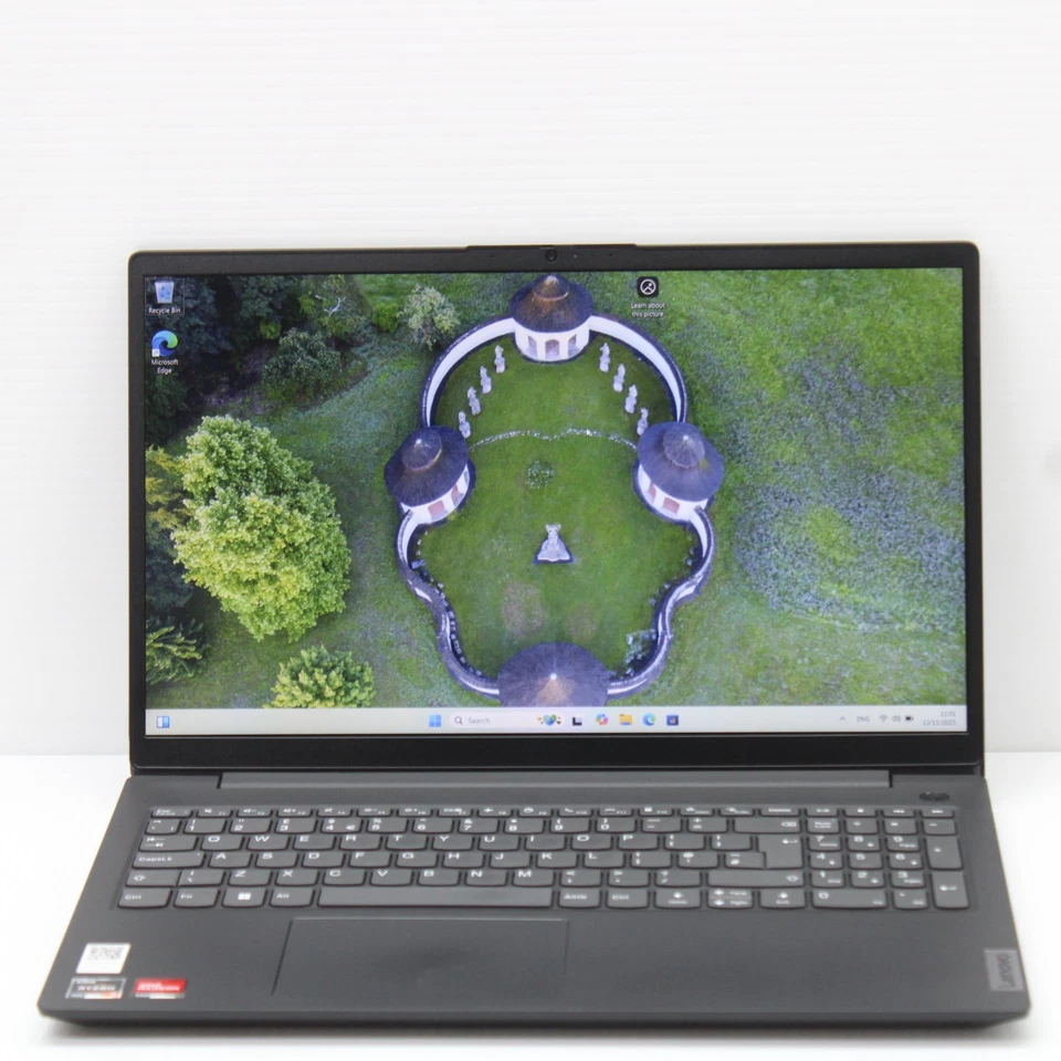 Lenovo V Series V15 15 in Laptop AMD Ryzen 5 5500U 8GB RAM 256GB SSD Windows 11 - Image 2 of 4