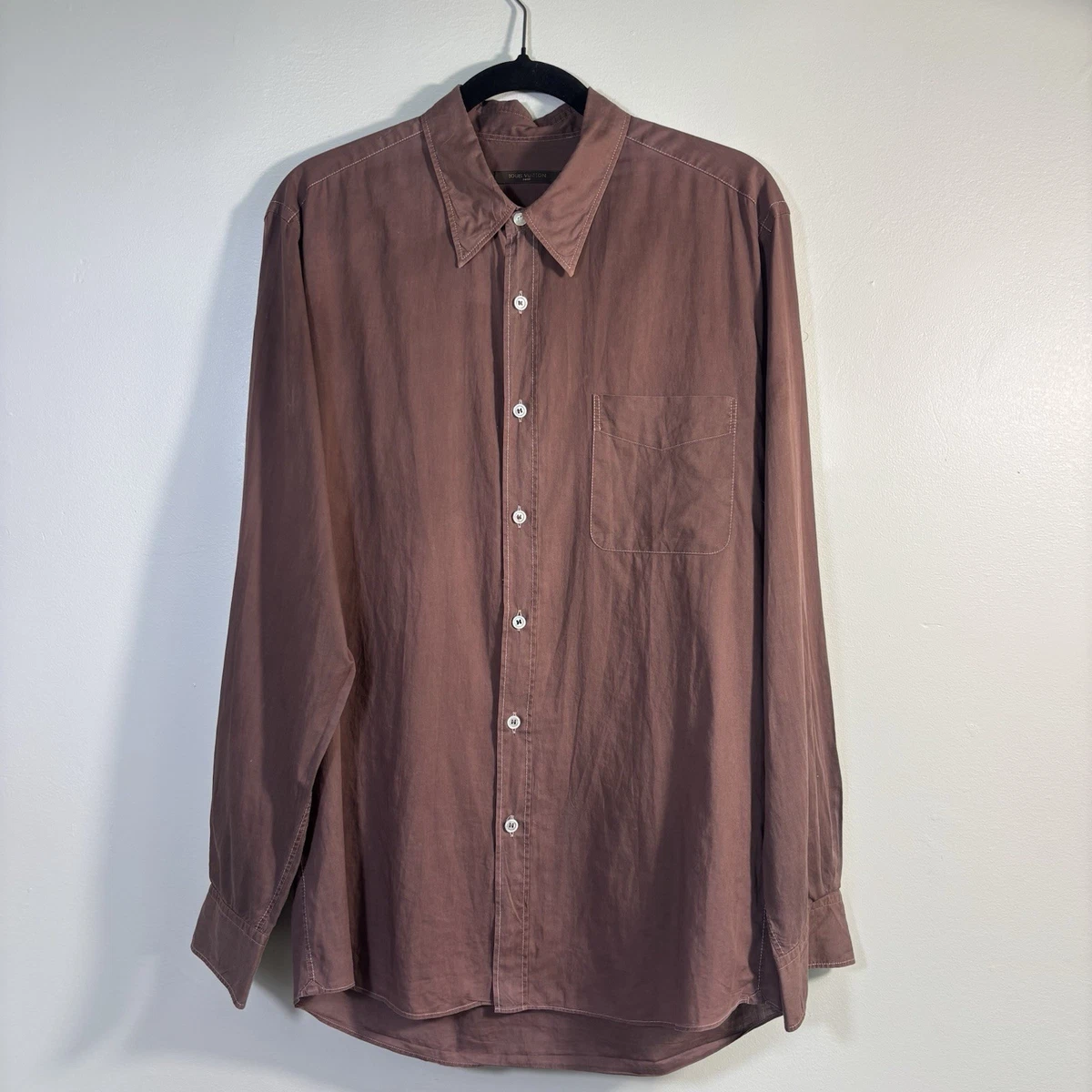 Louis Vuitton Brown Shirts for Men for sale | eBay