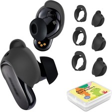Silicone Ear Tips for Bose QuietComfort II Ultra Earbuds - Anti-Slip Covers