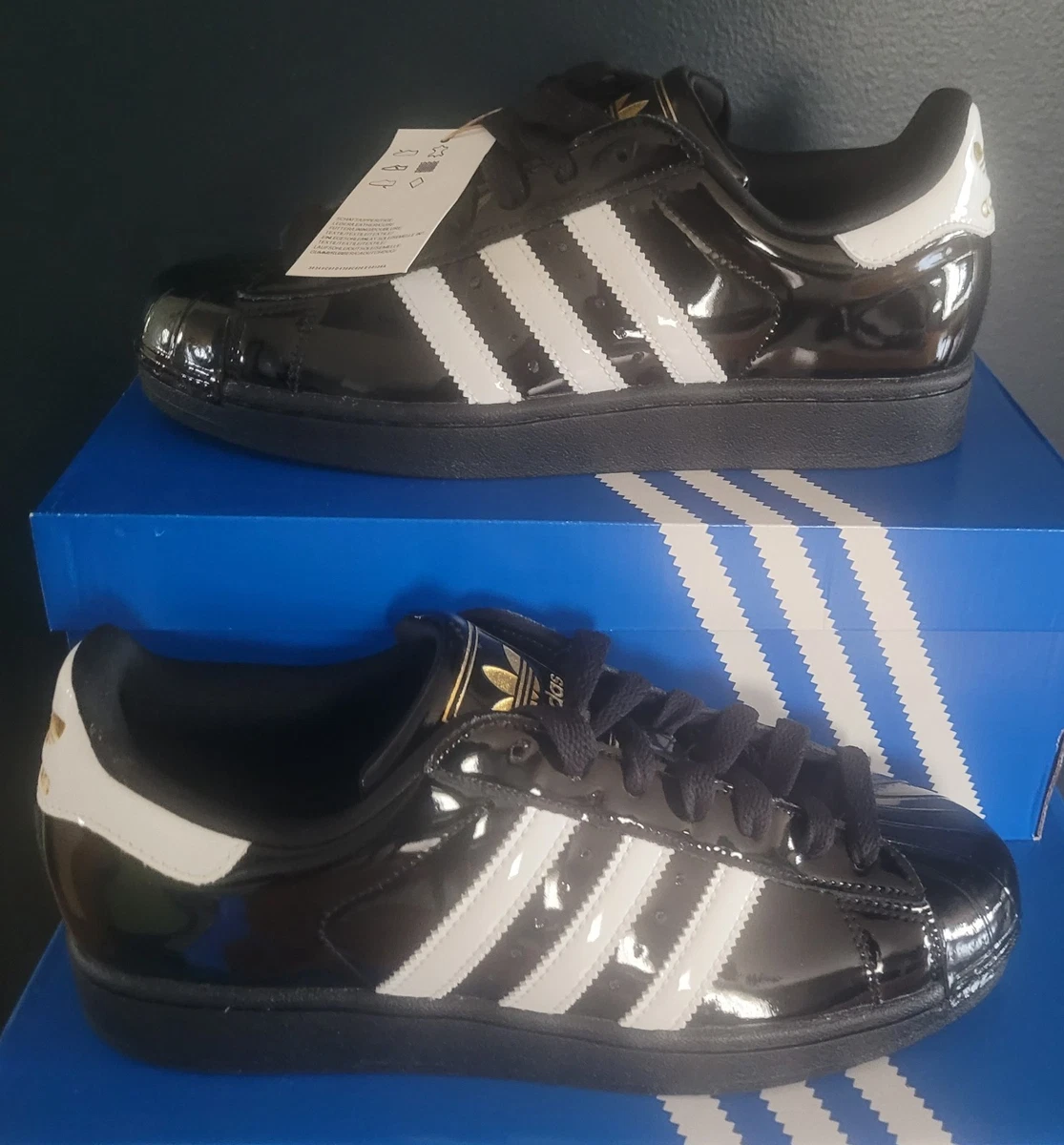 adidas gazelle silver green womens ADIDAS Superstar Foundation "Core Black"  Stadium Goods
