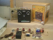 VERY RARE World Engines BLUE MAX Systems, 1ea. 27mHz, 1ea. 72mHz, 3 servo kits