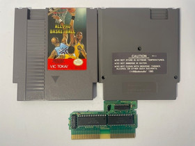 All Pro Basketball (Nintendo NES) Cleaned Tested Working