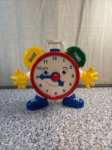 Talking Telly Educational Learning Time Clock Kid Quiz Mode Explore Mode Naystar