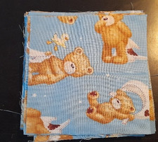 32 Scraps ( Baumwolle ) ,  Reste , 15 x 15 cm  , 1 Motiv ,