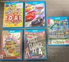 Lot of 5 Nintendo Wii U Video Games