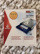 BRAND NEW SEALED in Box Iomega Zip 750 MB External Drive USB 2.0 NEVER OPENED 