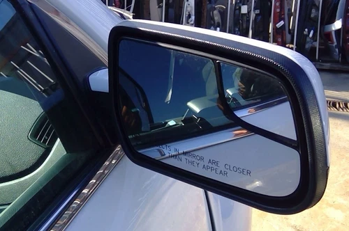 11 12 2013 14 Chevy Equinox Passenger Right RH Side View Mirror in GAZ White