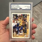 1991-92 Upper Deck Magic Johnson Signed/Auto #45 PSA/DNA LA Lakers HOF 🔥🔥