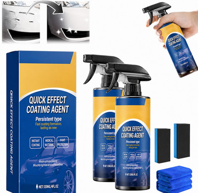 2x Auto Nano Versiegelung Spray 120ml   Lackschutz, Glanzpflege & Wasserabweisen