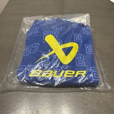 S22 Bauer 1927 Hoodie - YTH -Blu Size M 40 Dollars