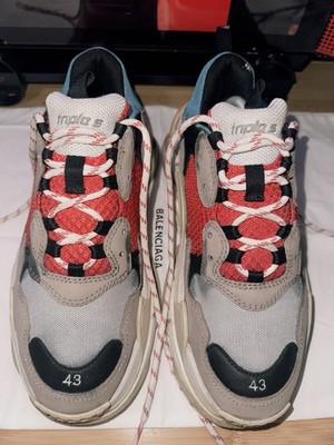 Balenciaga Triple S Sneaker “Blue Red” 2018 | eBay