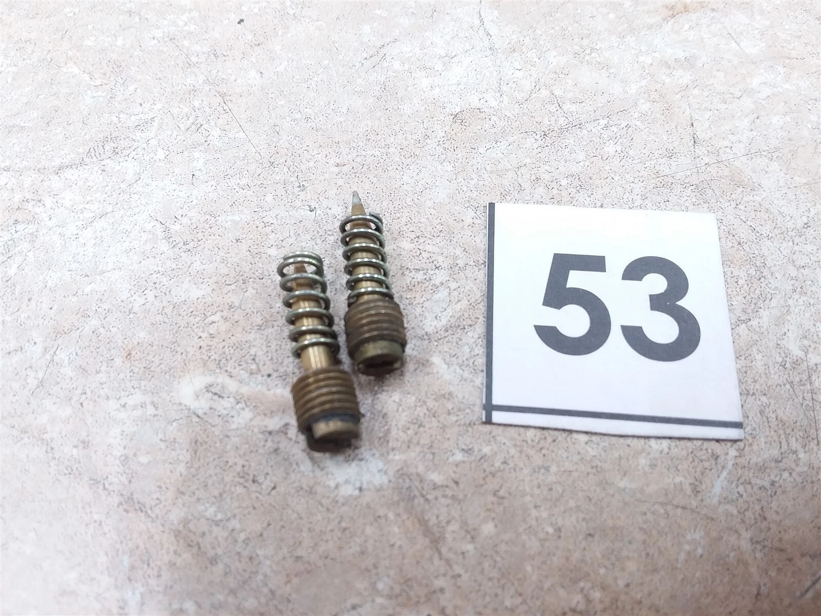 Kawasaki KZ750B TWIN Carb Pilot Mixture Screws Jets 1976 1978 1979 #53 SA AP-385