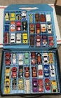 48 vintage hot wheels matchbox cars tomica playart with case